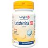 LongLife® Lattoferrina 200 | 100% naturale da latte vaccino | Alto dosaggio (200mg/cps) | Capsule gastroresistenti | Sistema immunitario adulti | 30 capsule | Doping free