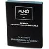 MUHA' - Profumatore Auto Ricarica, Cuoio e Frutti | Rilascio Graduale di Profumo
