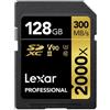 Lexar SDXC Professional UHS-II 2000x 128GB V90