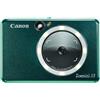 Canon Fotocamera Istantanea Canon Zoemini S2 Verde Petrolio (4519C008) - Prodotto in Italiano [Prodotto ufficiale - Garanzia Canon 2 Anni]