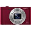 Sony Fotocamera Compatta Sony DSC-WX500R Rossa - Prodotto in Italiano