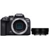Canon [Pronta consegna] Kit Fotocamera Mirrorless Canon EOS R10 + Adattatore EF-EOS R - Prodotto in Italiano [Prodotto ufficiale - Garanzia Canon 2 Anni]