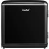 COMFEE' Mini Frigo da Camera 47L, Frigorifero Monoporta Design Retrò, Nero | Chiller Box 0-10℃, Termostato Regolabile, Funzionamento Silenzioso, Ideale per Casa, Ufficio, Hotel, RCD50BL2EURT(E)
