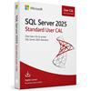 Microsoft Windows SQL Server 2025 Standard User CAL - Licenza Digitale Microsoft