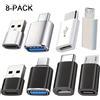 Protech Set da 8 tipi di Adattatori Convertitori USB