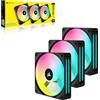 Corsair iCUE Link QX120 RGB Cupola Magnetica da 120 mm Ventole - Tripla