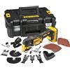 DeWalt DCS355D2-QW Utensile Multi-Funzione ad oscillazione, 2.0 Ah, motore Brushless, con doppia batteria in valigetta, 18 volts