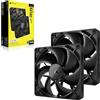 CORSAIR iCUE LINK RX140 Kit da 2 Ventole 140 mm magnetiche - Nere