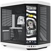 Hyte Y70 Touch infinite Panda - Panoramic LCD Tuoch Mid-Tower ATX Bianco e Nero