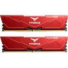 Team Group T-FORCE Vulcan memoria DDR5 32Gb (2x16Gb) 6400 MHz CL40 Rosse