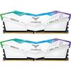 Team Group T-FORCE DELTA RGB memoria DDR5 32 GB (2 x 16GB) 6000 MHz CL38 Bianche