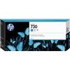 HP P2V68A 730 Inktcartridge cyaan 0190781771265