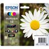 Epson Multipack Margherita 4 colori Inchiostri Claria Home 18
