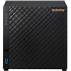 Asustor AS1104T NAS Compatta Collegamento ethernet LAN Nero RTD1296