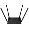 ASUS RTAX53U wireless router Gigabit Ethernet Dualband 2.4 GHz 5 GHz 3G 4G Nero