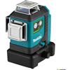 Makita SK700GDX 12V Max LiIon accu kruislijnlaser set 1x4.0Ah in tas zelfnivellerend groen 3x360 35m