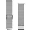 Garmin Cinturino Quick Release 20mm - Acciaio, Silver Milanese
