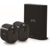 ARLO Ultra 2 Security System - kit 2 Videocamere di sicurezza WLAN + Gateway (UHD 4K, 3.840 x 2.160 Pixel)