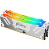 Kingston DDR5 FURY Renegade Bianco RGB 64GB (2 X 32) 6400MT/s DDR5 CL32 XMP