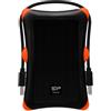 Silicon Power Armor A30 2TB | Disco Rigido Esterno Antiurto da 2.5", USB 3.2 Gen 1, Grado Militare MIL-STD-810G - Nero/Arancione