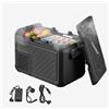 COMFEE' Frigo per Auto, Frigorifero Portatile, Spina da 12V e 230V | Temperatura Regolabile - 20~20 ℃ con Schermo LCD, Prota a Doppia Anta Smontabile, per Camion, Camper, Barca, RCP45BL3EU(E)