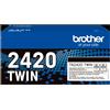 Brother TN-2420 TWIN Multipack nero - TN-2420 TWIN