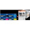 Brother TN-247 MCVP 01 nero / ciano / magenta / giallo Value Pack (+ Prindo Universal Papier 2500 Blatt) - TN-247 MCVP 01
