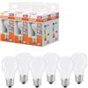 OSRAM Lampada LED Lampadina a forma di stella A 60 filamento 5,9W Matt E27 | LED Star Classic A 60 Filament, LED Lamps, bianco, 15000 h, confezione da 1
