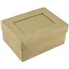 RAYHER 71744000 pappm. passep.Scatola Legno recycled100%, 12 x 9 x 5 cm