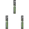 Biomed Black Charcoal | Setole medie con punte arrotondate, senza BPA | per sbiancamento, Venduto nei colori blu o verde (Confezione da 3)