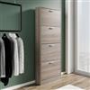 DEGHI Scarpiera salvaspazio 60x152h cm rovere con 4 ante a ribalta - Sonic