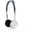 JVC HA-L50 Cuffie On-Ear Leggere e Pieghevoli con Jack 3,5 mm, Bianco