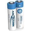 ANSMANN Mignon AA Tipo 2850mAh Digital Batteria Ricaricabile ad Alta Capacita 2x Mignon AA NiMH HR6