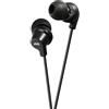 JVC Auricolari in-ear con suono potente, colore: nero