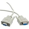 KALEA-INFORMATIQUE Cavo dati seriale RS232 da DB9 femmina a DB9 femmina con cablaggio incrociato NULL-MODEM