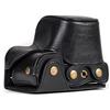 MegaGear Custodia in Vera Pelle compatibilie con Sony Alpha A6300, A6000 (16-50 mm)