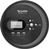 TechniSat DIGITRADIO CD 2GO BT - radio portatile DAB+ con lettore CD (DAB+, FM, MP3 con funzione resume, Bluetooth, ASP, jack per cuffie, equalizzatore, memoria preferita) nero