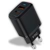 V-TAC Caricatore Rapido 20W con Porta USB-C e USB Type A - Ultra Veloce per Iphone 12/13/14/15 PRO/MAX, Samsung Galaxy S21/S22/S23 e Altri Smartphone e Dispositivi