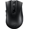 ASUS ROG Strix Carry, Mouse Gaming Ottico, Ergonomico, Doppia Connettività Wireless 2,4 GHz e Bluetooth, Sensore Da 7200 dpi, Design Socket Switch ROG, Batteria a Lunga Durata, Nero