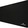 Bluestork Tappetino per mouse XXL, grande gamer, superficie ottimizzata ad alta precisione, base in gomma antiscivolo, tappetino per mouse extra large 900 x 450 x 3 mm, nero