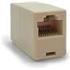 Waytex 39324 accoppiatore Femmina/Femmina RJ45 8P8C Diritto, Colore: Beige