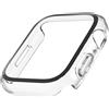 Belkin TemperedCurve Proteggi Schermo per Apple Watch Series 8 con Copertura da Bordo a Bordo e Bumper Protettivo, Pellicola per Schermo in Vetro Temprato, Accessori per Apple Watch, Trasparente