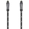 Hama Cavo ottico audio (cavo audio a fibre ottiche ODT Toslink, 1,5 m, garanzia 30 anni, ideale per Home Cinema, soundbar, TV, Samsung, Bose, LG, Sony, Sonos, PS4, Xbox), nero