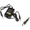 KALEA-INFORMATIQUE Alimentatore da 220V a 12V DC 2A con spina da 2,5 x 5,5mm. Sostituirà un alimentatore da 12V 0,25A/0,5A/0,75A/1A/1,25A/1,5A/1,75A/2A