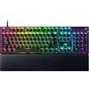 Razer Huntsman V3 Pro - Tastiera ottica analogica E-Sport (trigger a fuoco rapido, Snap Tap, Manopola digitale multifunzionale, tappi per tasti in PBT) layout DE, nero