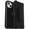 OtterBox Cover per iPhone 14/iPhone 13 Defender, resistente a shock e cadute, cover ultra robusta, testata 4x vs norme MIL-STD 810G, Nero, Senza Retail Package