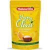 Madama Oliva Olive Kalamon Denocciolate 80g, Varietà Kalamon, Gusto Arancia e Finocchietto, Lavorazione Naturale, Senza Conservanti, Atmosfera Protettiva, Pratiche Bustine Easy Open