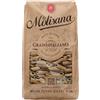 La Molisana - Mezze Penne Rigate Integrali n. 19, Pasta Integrale da Solo Grano Italiano, Ricca di Fibre, Superficie Rugosa, Trafilata al Bronzo, Confezione da 500 g