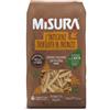 Misura Fibrextra Pasta Pennette Integrali Rigate, Ricca di Fibre | Trafilata al Bronzo, Grano 100% Italiano da Filiera, Confezione da 500 grammi