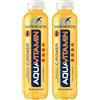 San Benedetto, Aquavitamin Gusto Arancia, 400 ml, Bevanda Idratante con Vitamine B e C, Perfetta per il Benessere Quotidiano (Confezione da 2)